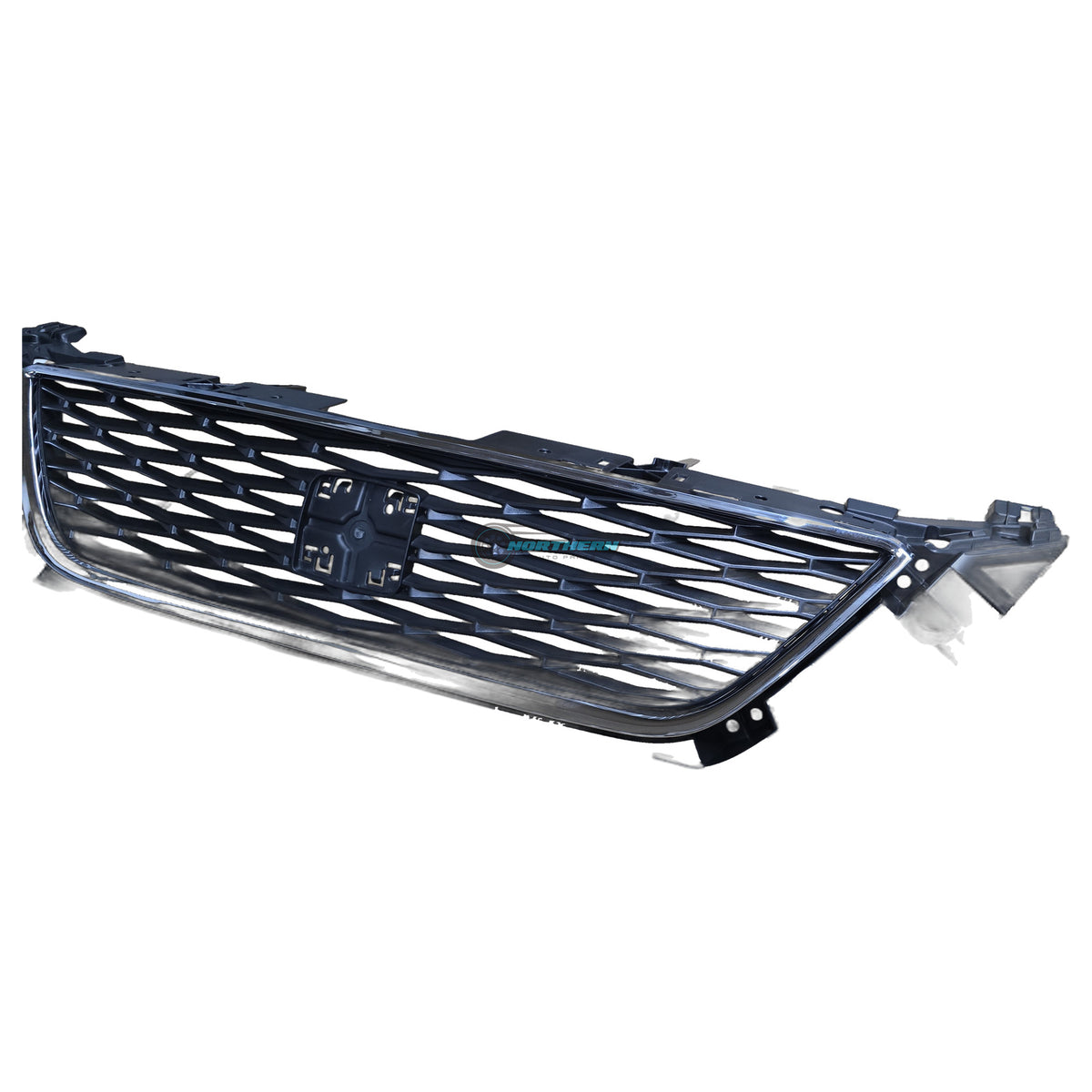 SEAT Leon 5F 2013-2016 front grille 5F0853654F angled left view