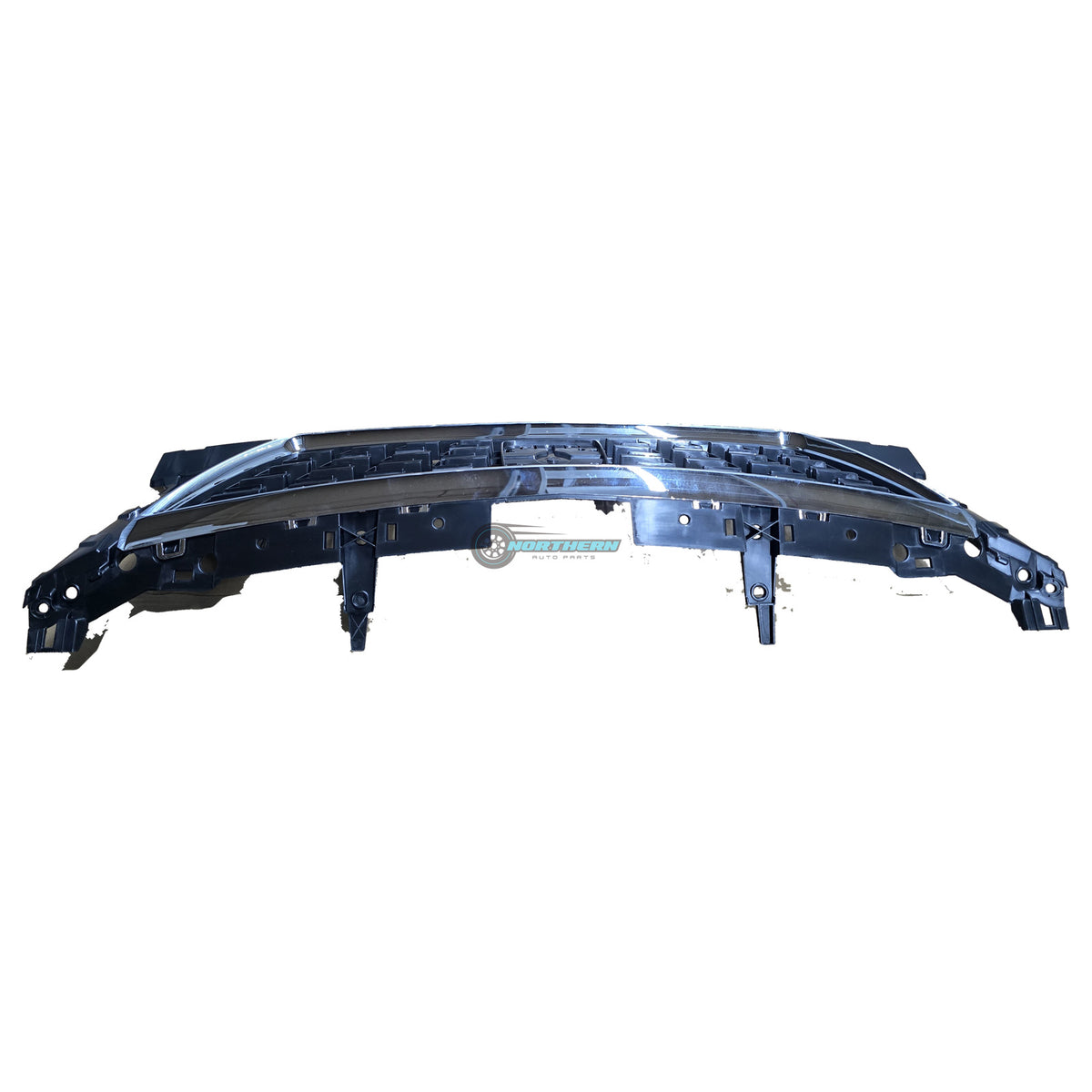 SEAT Leon 5F facelift 2017-2020 front grille 5F0853654H rear view showing clips