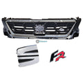 SEAT Ibiza KJ FR front bumper grille 6F0853654E with FR pin badge and SEAT centre badge