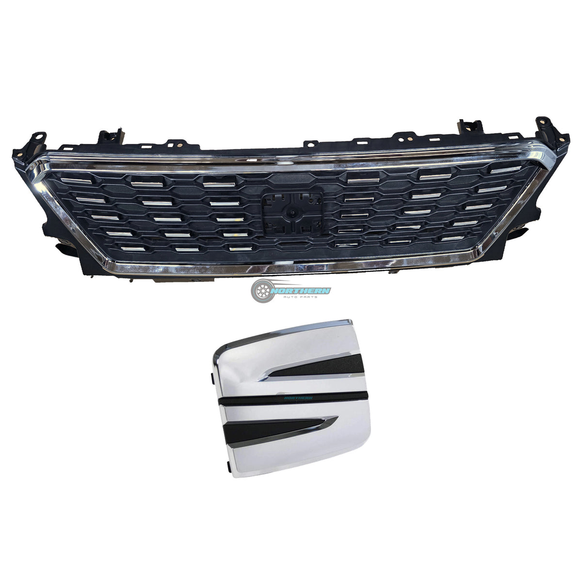SEAT Arona KJ front bumper grille 6F9853654C with SEAT centre badge