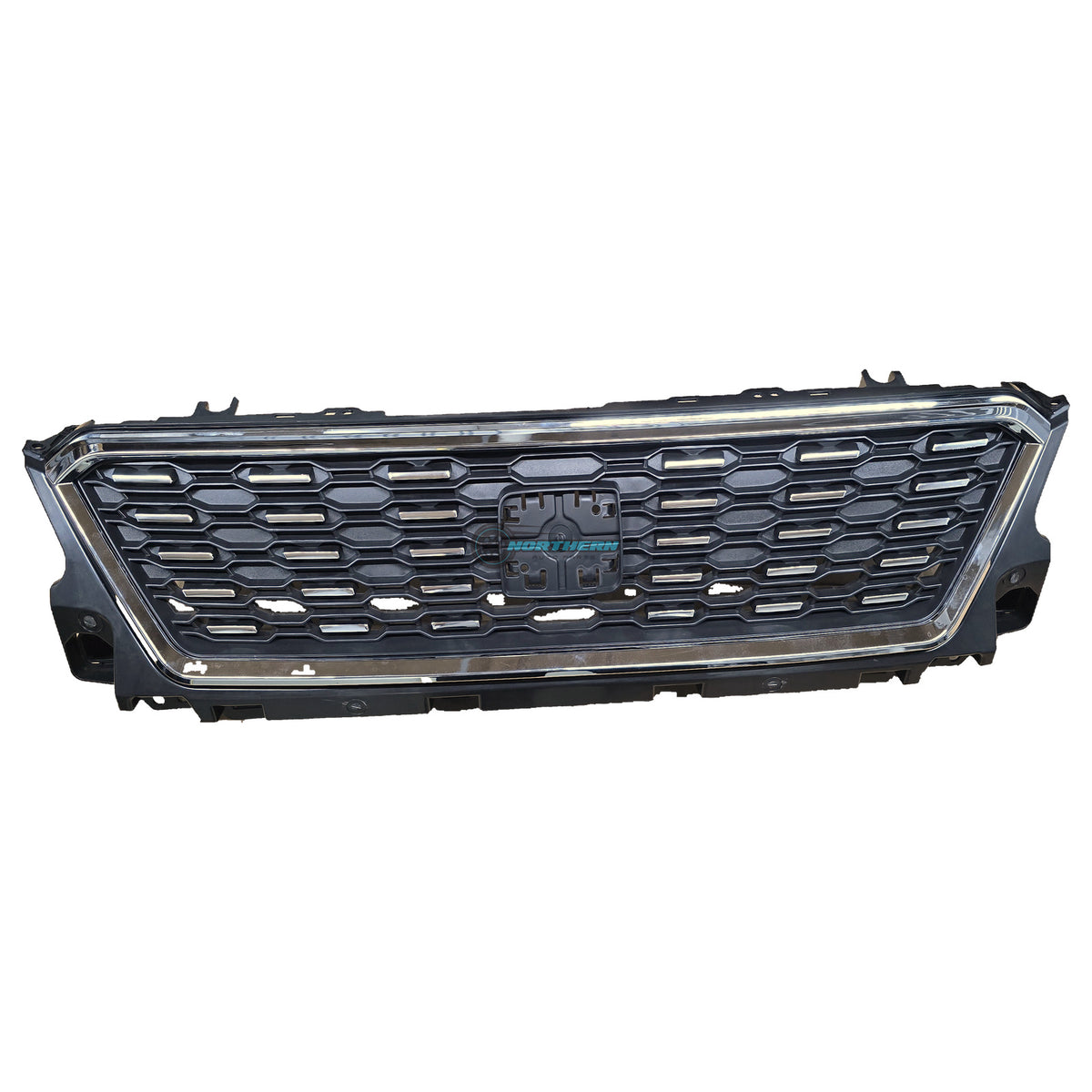 SEAT Arona KJ grille 6F9853654C front view with chrome surround