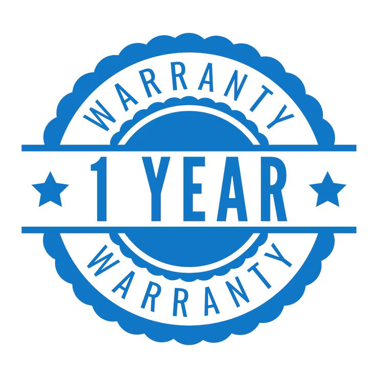 1 year warranty