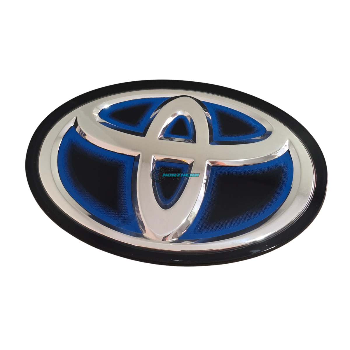 Toyota Hilux AN120 AN130 2015-2026 blue centre grille radar type badge 90975-A2014