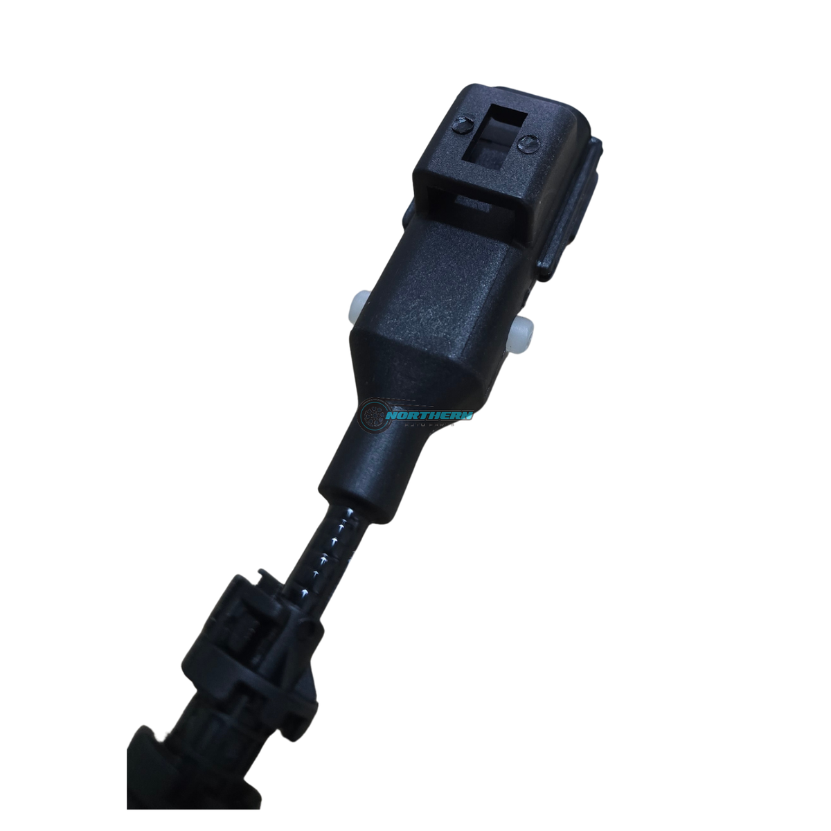 Rear ABS wheel speed sensor LR066868 - connector and clip