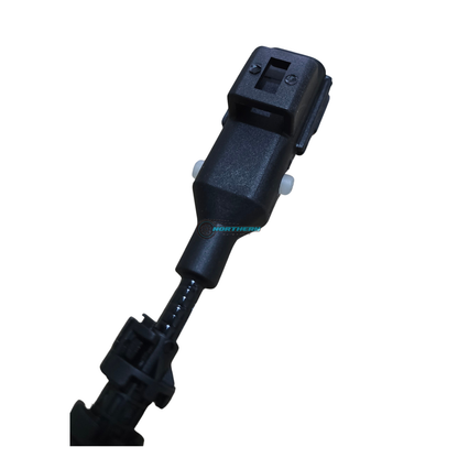 Rear ABS wheel speed sensor LR066868 - connector and clip